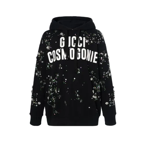 GUCCI Embellished Drawstring Hoodie