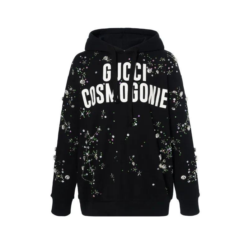 GUCCI Embellished Drawstring Hoodie