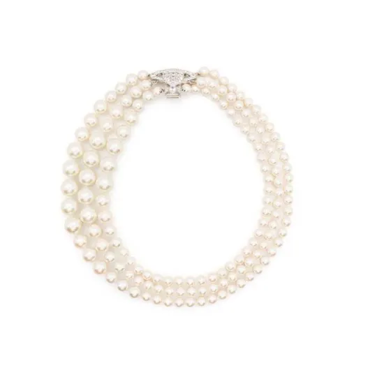 Vivienne Westwood Orb faux-pearl necklace