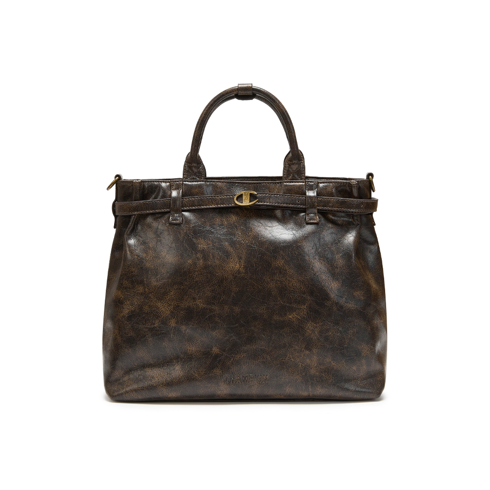 Сумка Champion Champion Kelly Tote Bay M // (молочно-бордово-коричневая)