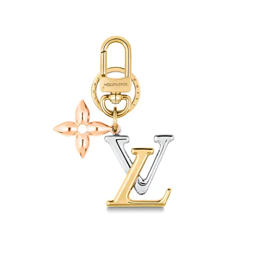 LOUIS VUITTON Lv New Wave Bag Charm And Key Holder