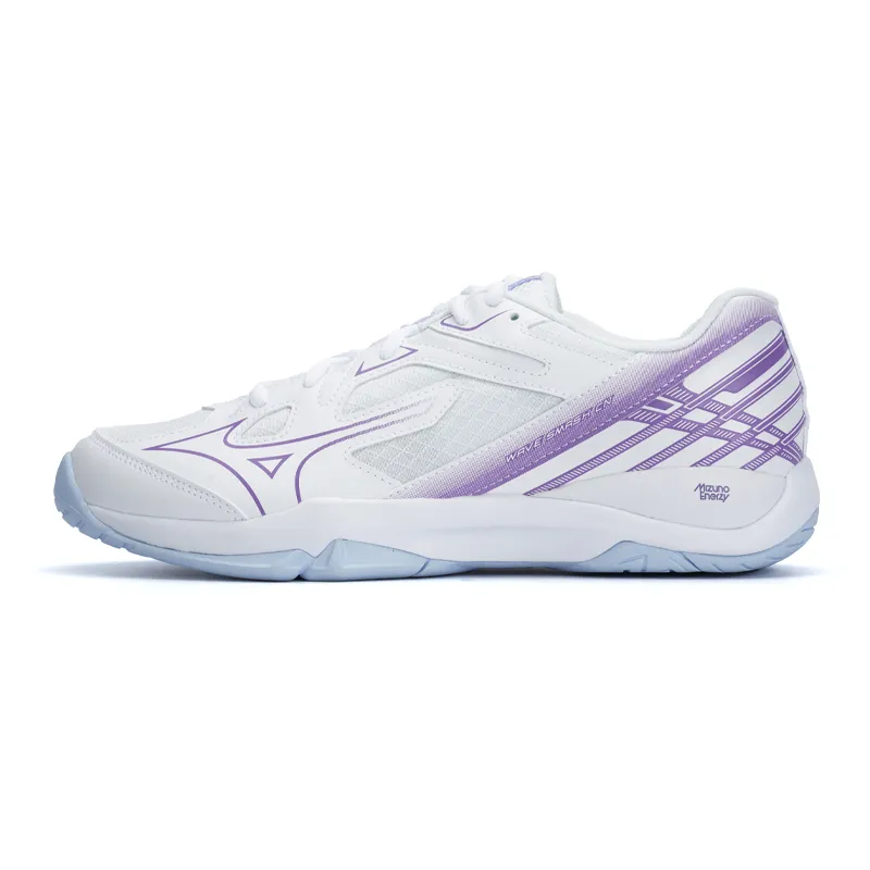 Mizuno Badminton Shoes Unisex Low Top White/Purple