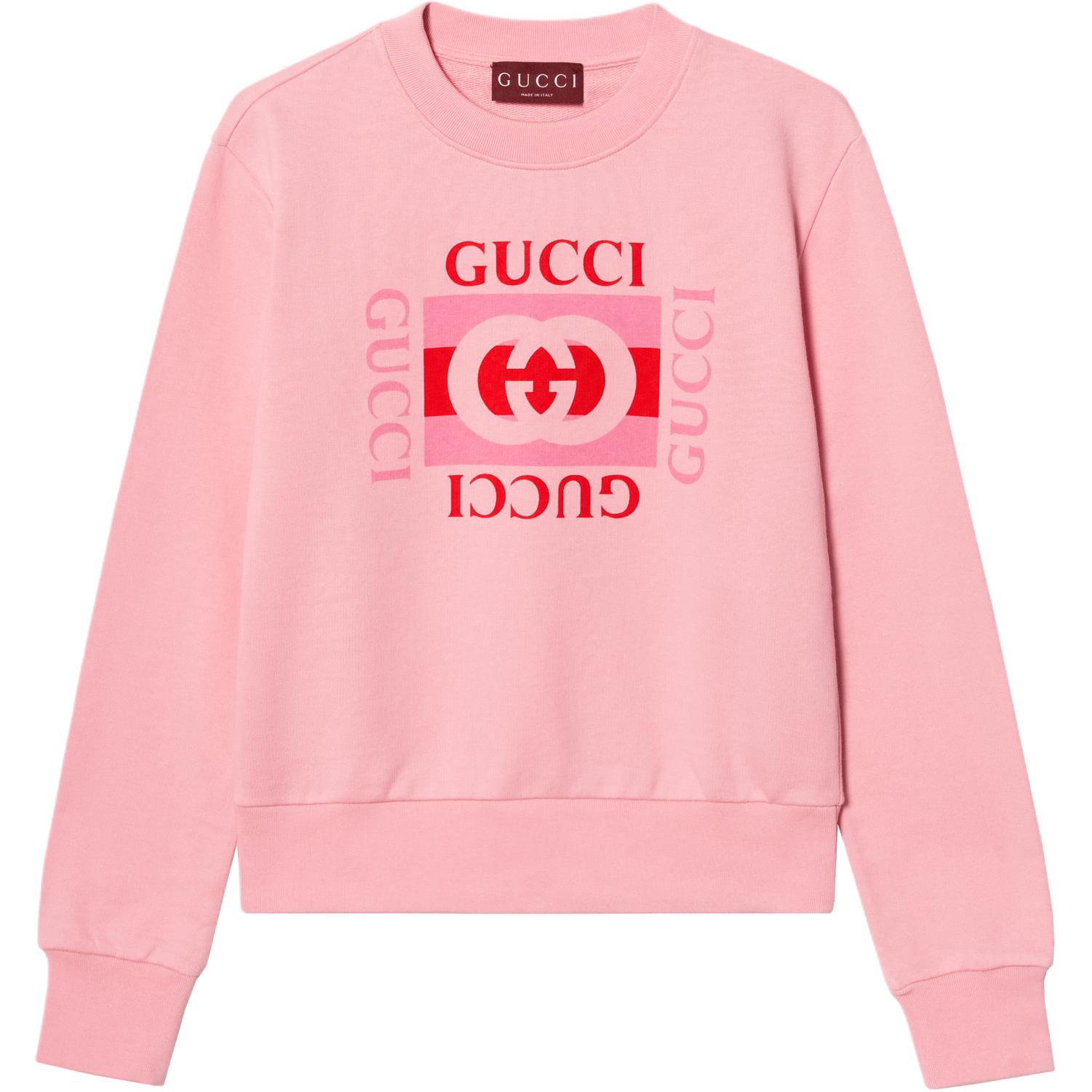 GUCCI FW24 Sweatshirt Women's Pink