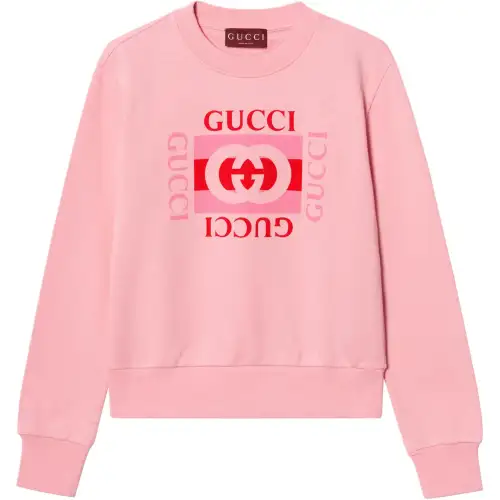 GUCCI FW24 Sweatshirt Women's Pink