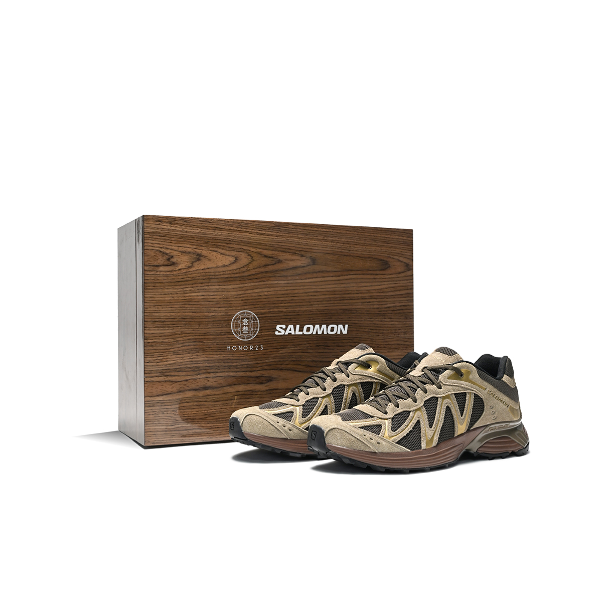 Кроссовки Salomon XT-Whisper Suede Honor23 (бежевые)