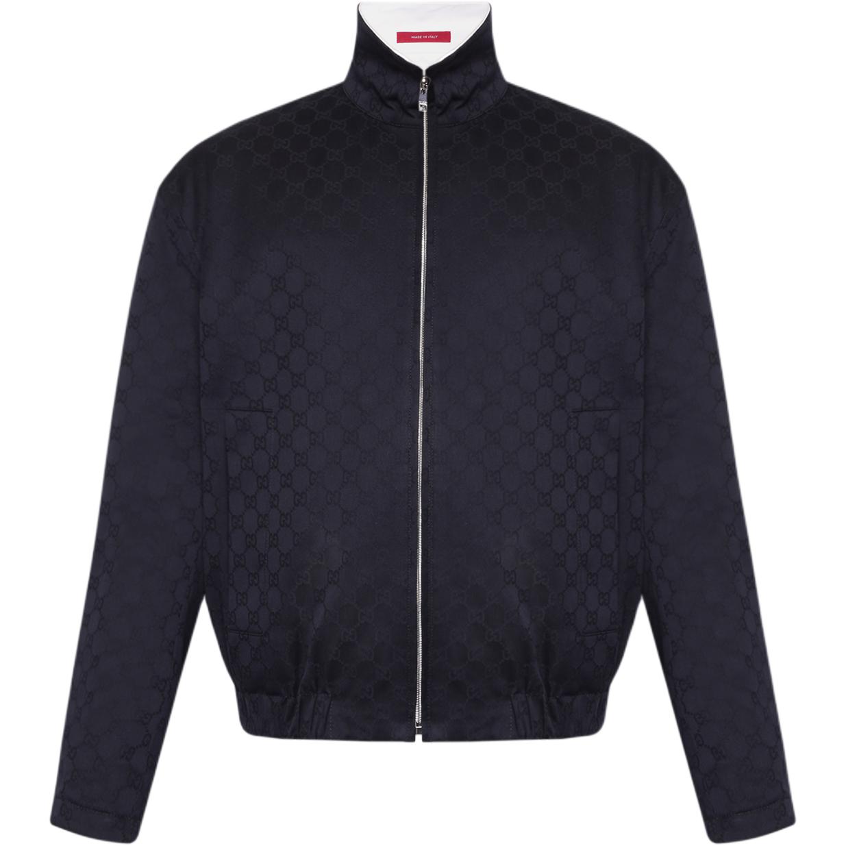 Gucci Reversible cotton gabardine zip jacket