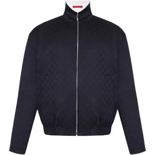 Gucci Reversible cotton gabardine zip jacket