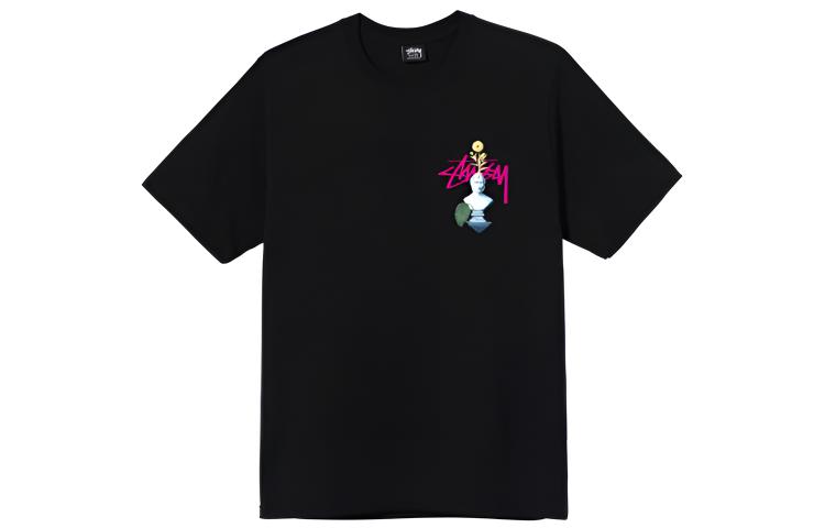 Футболка Stussy Psychedelic Tee T (черный) — фото 4