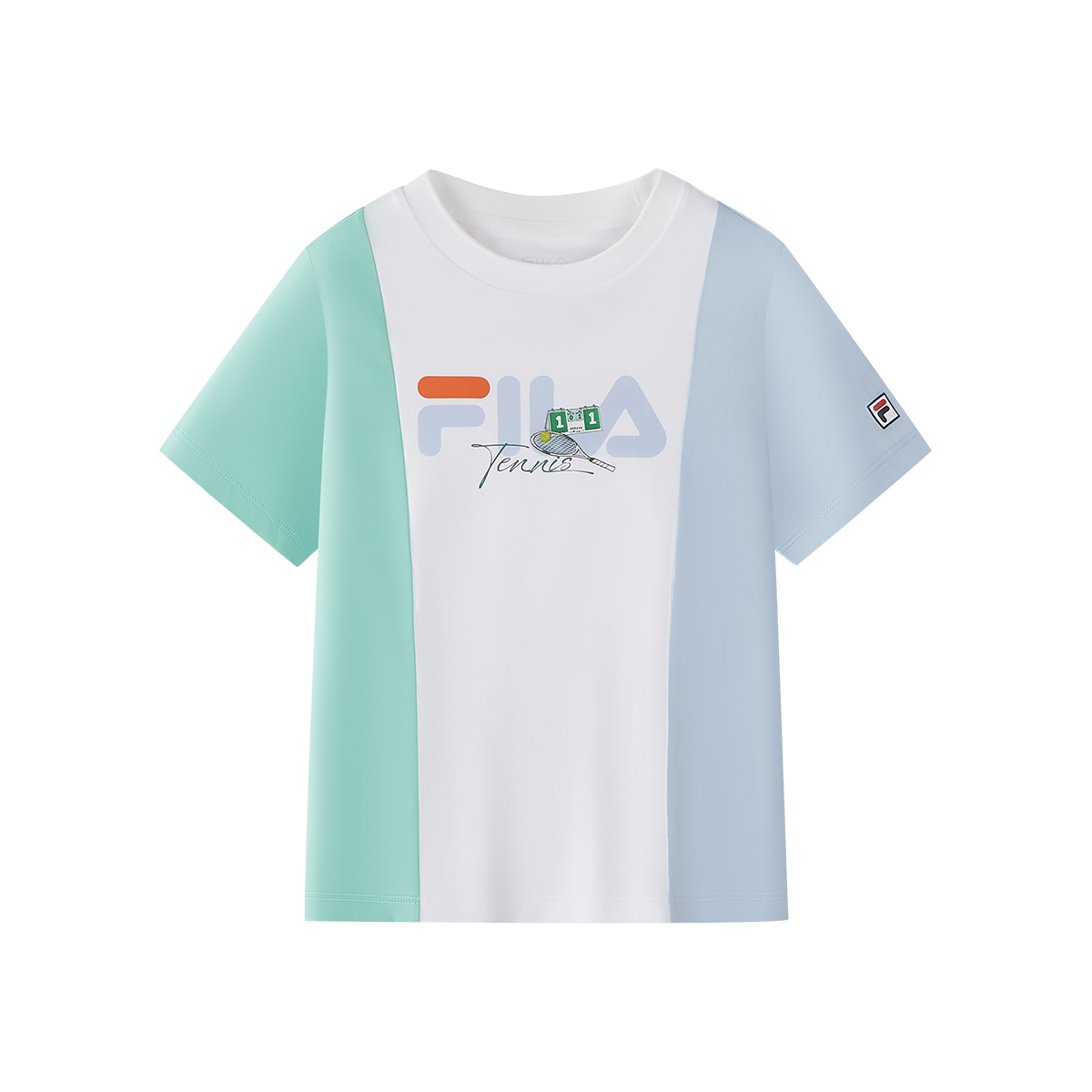 Мужская футболка Fila Kids Теннис (белая)