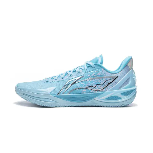 LiNing Li Ning Blade 6V2 Seasonal Theme Kunling Super Technology Lightweight Flexible Stable Support Package Anti-torsion Shock Absorbing Anti-Slip Wear-Resistant Breathable Rebound Grip Low-top Professional Competition Basketball Shoes Men's Blue