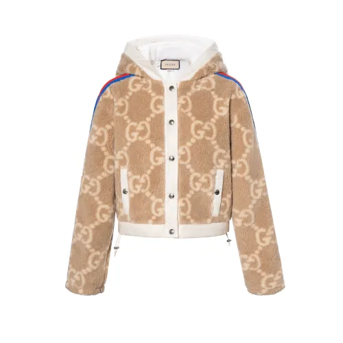 GUCCI Jackets & Coats Women's Beige