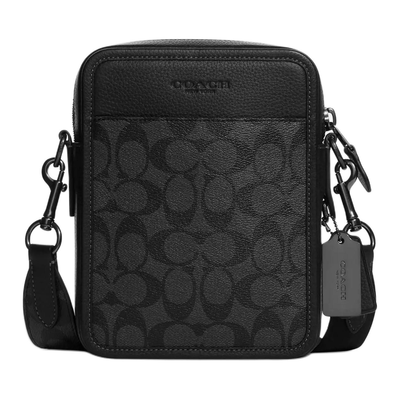 Мужская сумка COACH Sullivan 17 (черная)