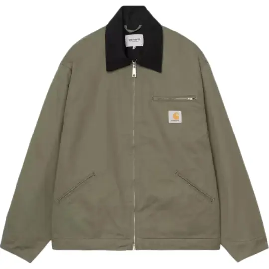 Carhartt WIP SS26 OG Детройтская куртка Детройт с нагрудным карманом Свободная куртка с длинными рукавами одинакового стиля для мужчин и женщин