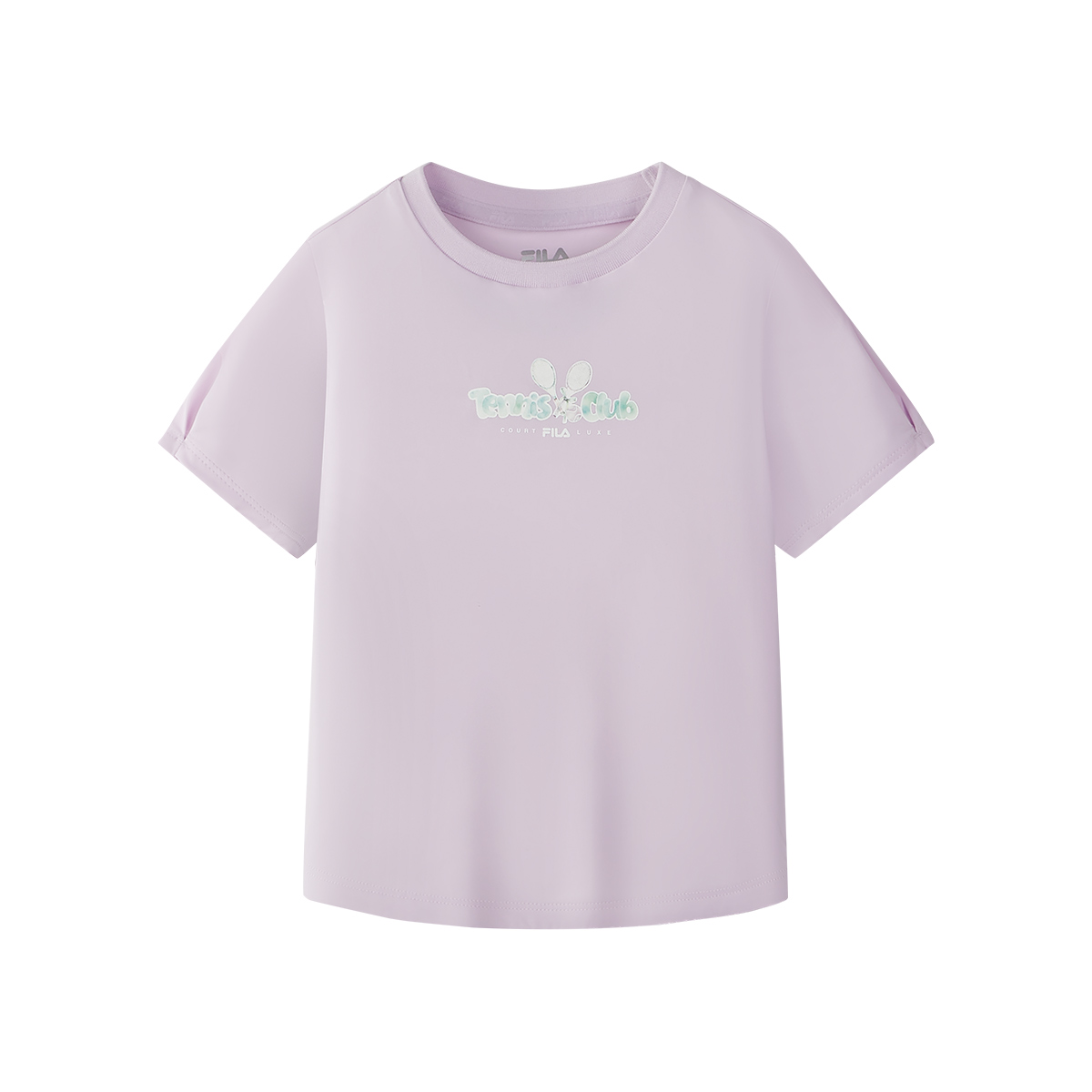 Женская футболка Fila Kids Tennis Tee (фиолетовая)