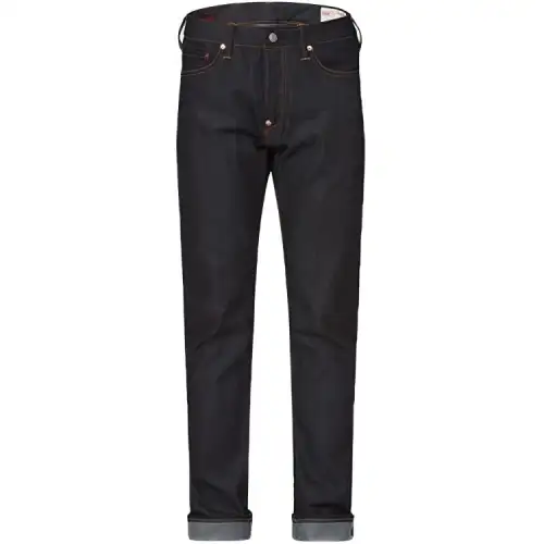 EVISU Tapered Pants Stretch Moderate Jeans Men's Denim Blue