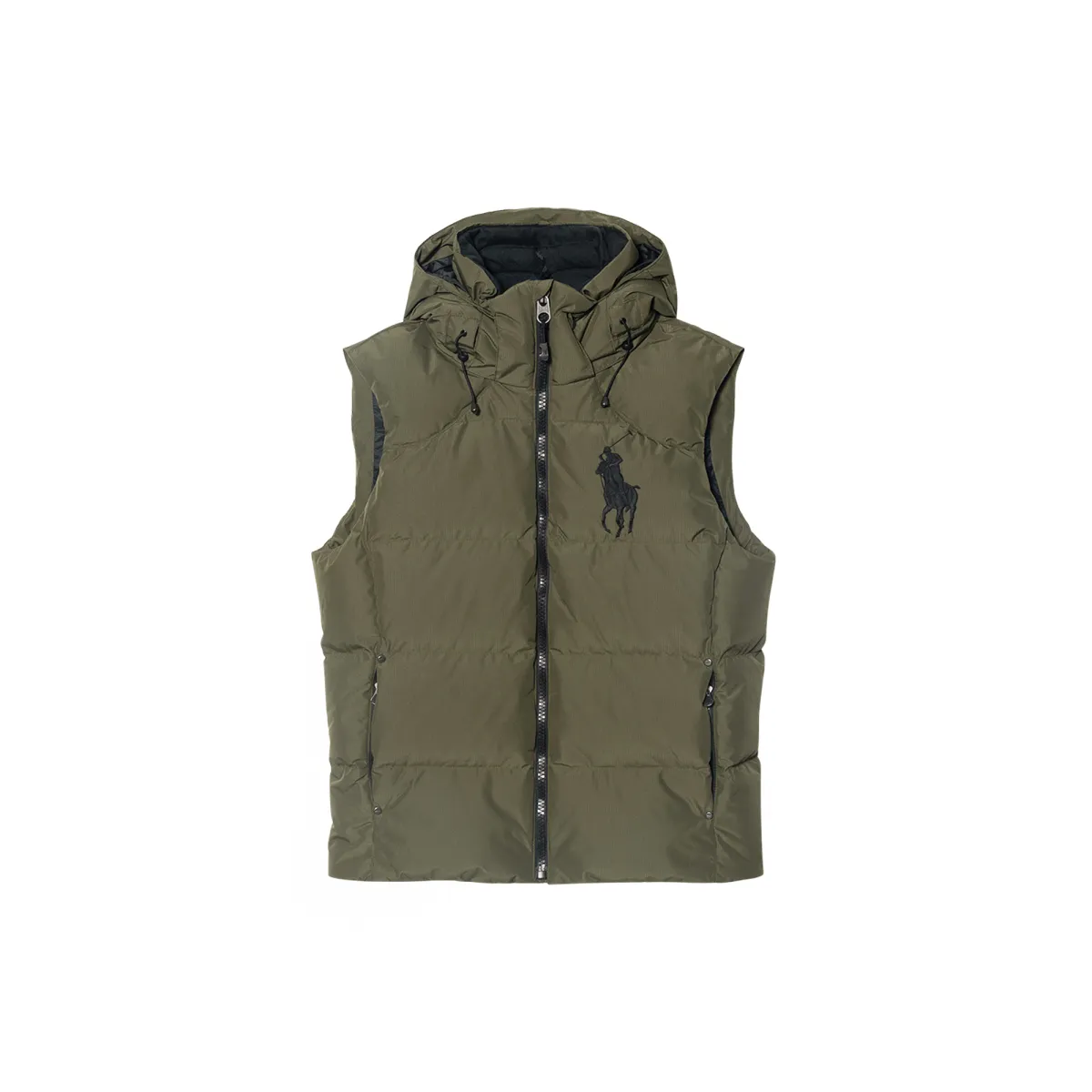 Polo Ralph Lauren Big Pony Down Vest Men's Green