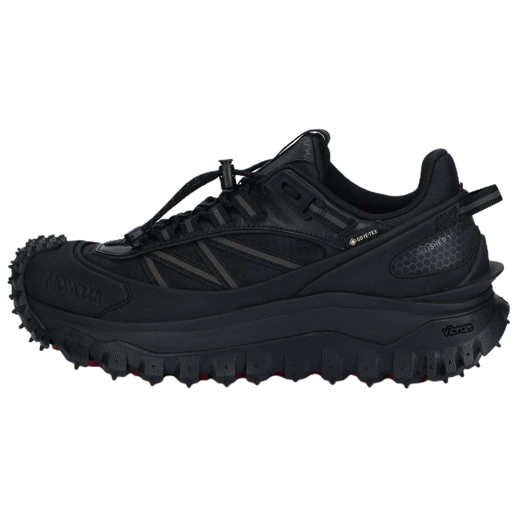 Мужские кроссовки Moncler Trailgrip GTX (черные)