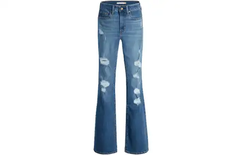 Levis Jeans Women's Blue Moderate Ripped Pants