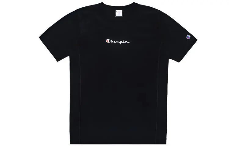 Champion T Shirt Japan Version Unisex Black