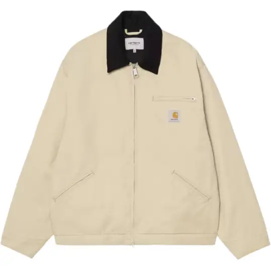 Carhartt WIP SS26 OG Детройтская куртка Повседневная Детройт с нагрудным карманом Свободная куртка с длинными рукавами одинакового стиля для мужчин и женщин