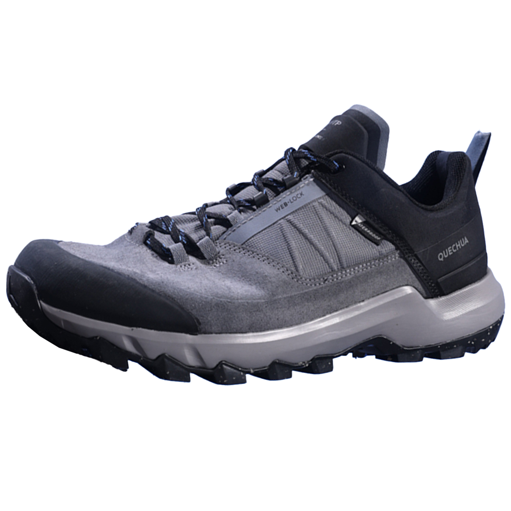 DECATHLON MH500 Low top Hiking Shoes Men’s Black Gray