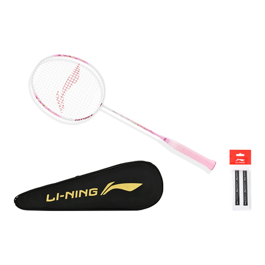 Li Ning Thunder 9 AXFORCE 9 Carbon Aluminum Badminton Rackets Offensive Type Heavy Head, Stiff Shaft Entry level