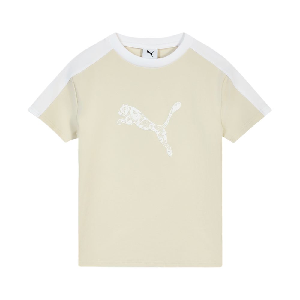 Женская футболка PUMA LACE SS T7 (черная)