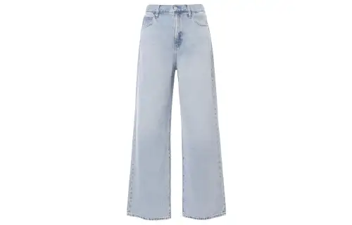UNIQLO Jeans Women's Pink/Blue Moderate Straight Fit Pants
