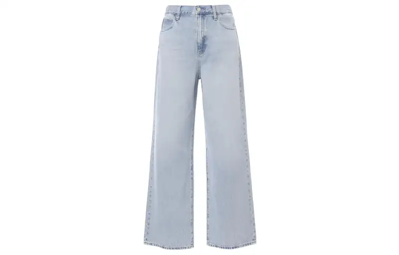 UNIQLO Jeans Women's Pink/Blue Moderate Straight Fit Pants