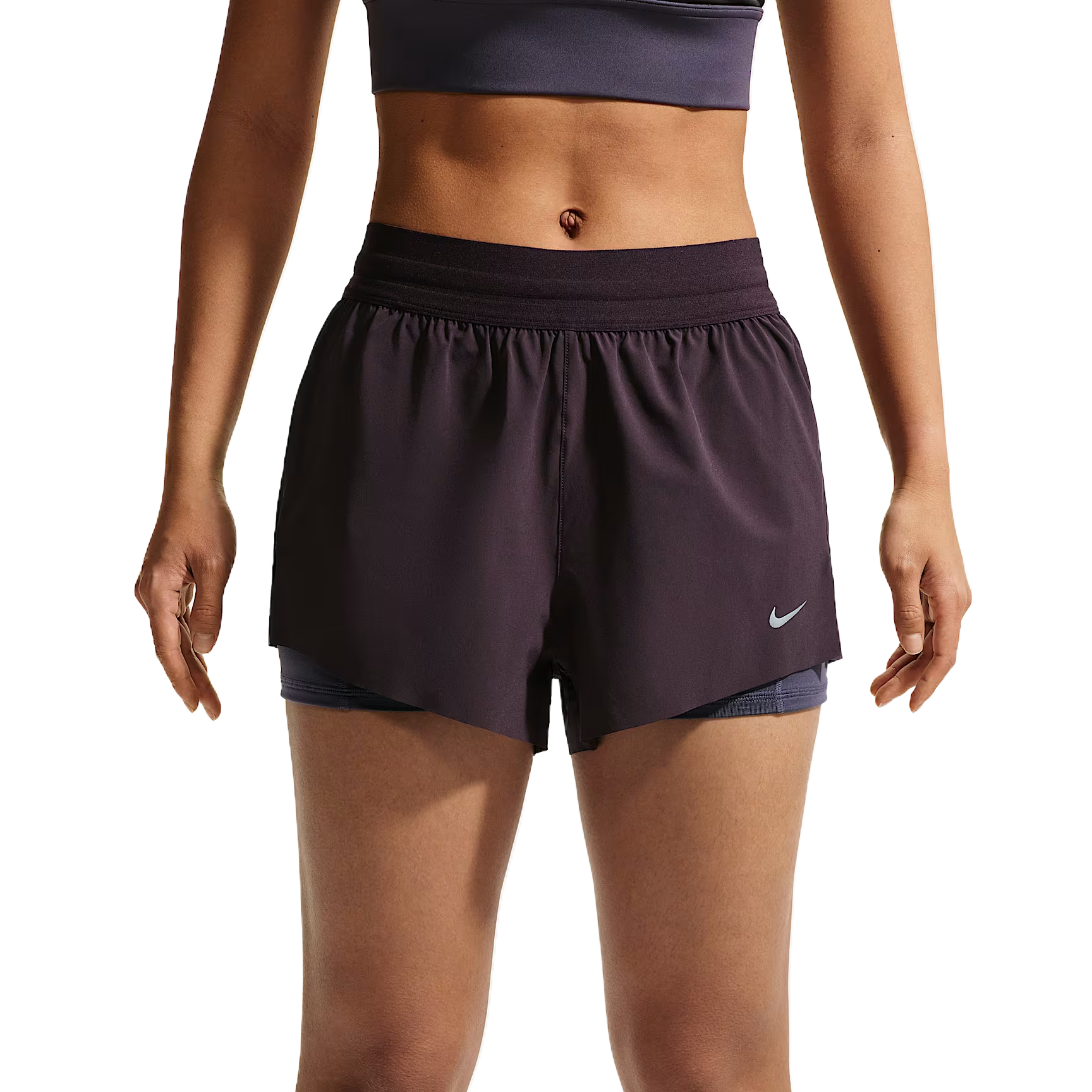 Женские шорты Nike Dri-Fit (однотонные)