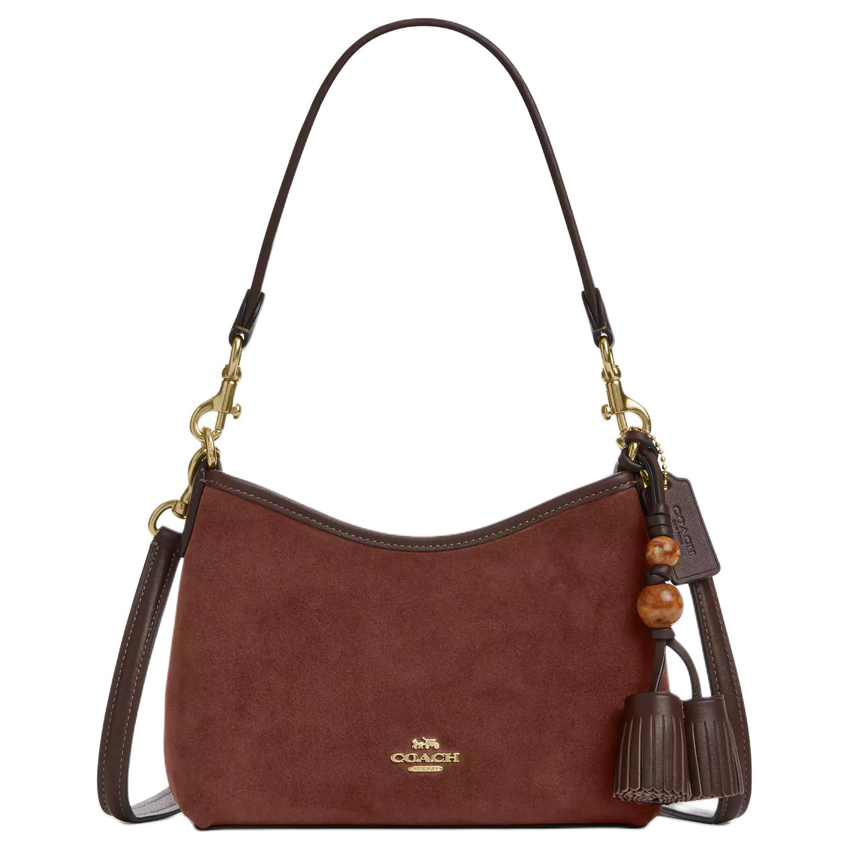 Женская сумка COACH Laurel 19 (коричневая)