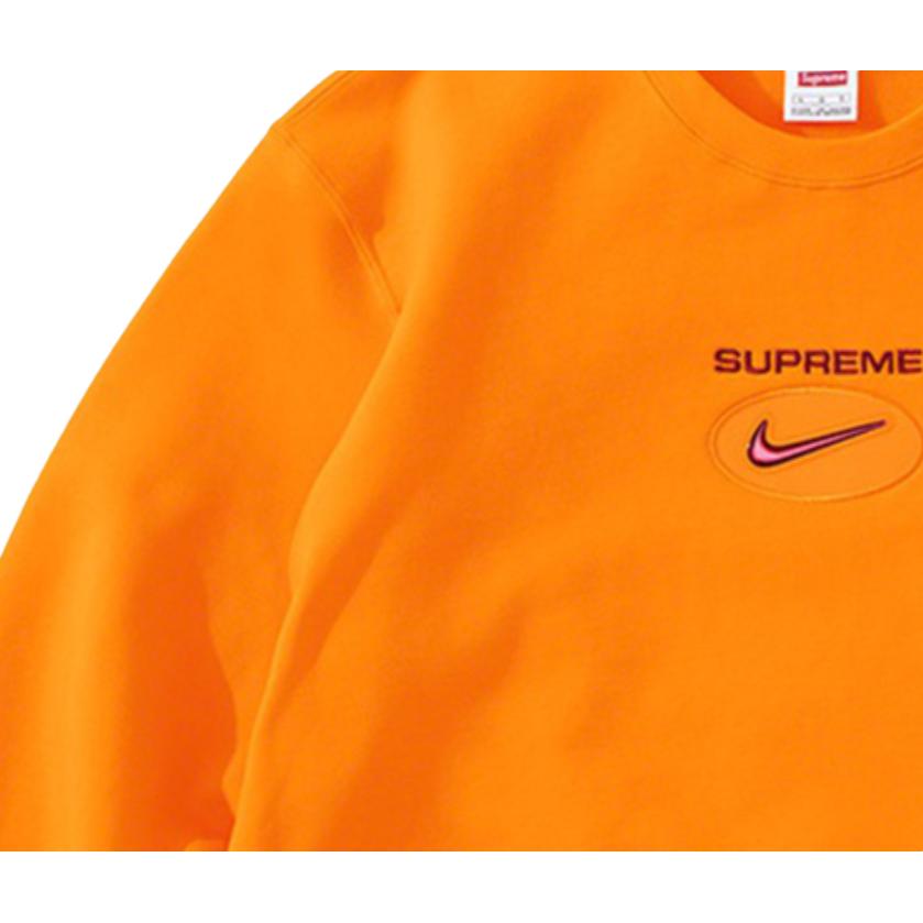 Худи Supreme x Nike Jewel Crewneck (серая) — фото 5