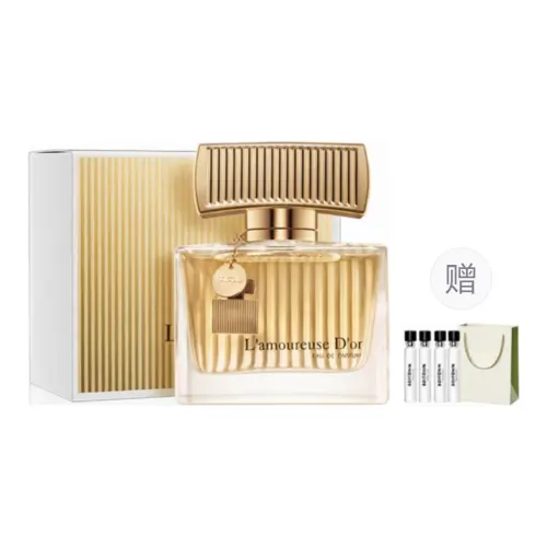 Golden floral perfume, orchid, 50 ml, 2 ml