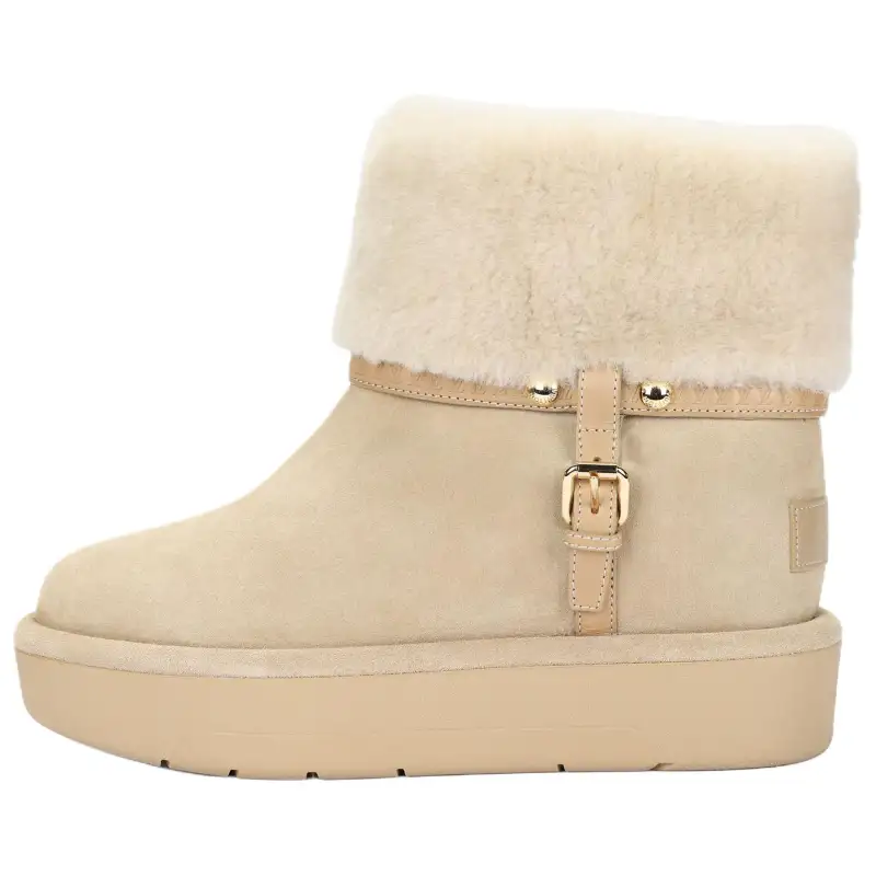 LOUIS VUITTON Aspen Snow Boots Women's Beige