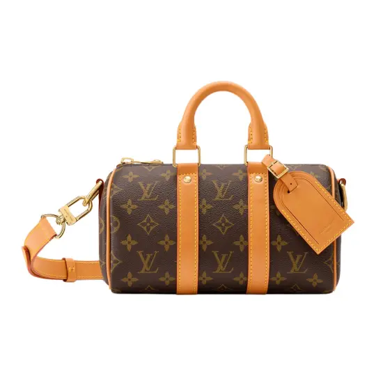 LOUIS VUITTON сумка BANDOULIÈRE 25 классическая старинная цветочная сумка через плечо со съемным регулируемым ремнем по всей поверхности Monogram Archive сумка через плечо из парусины с покрытием мужская коричневая
