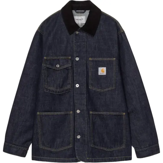 Carhartt Wip Contrast-Collar Denim Jacket