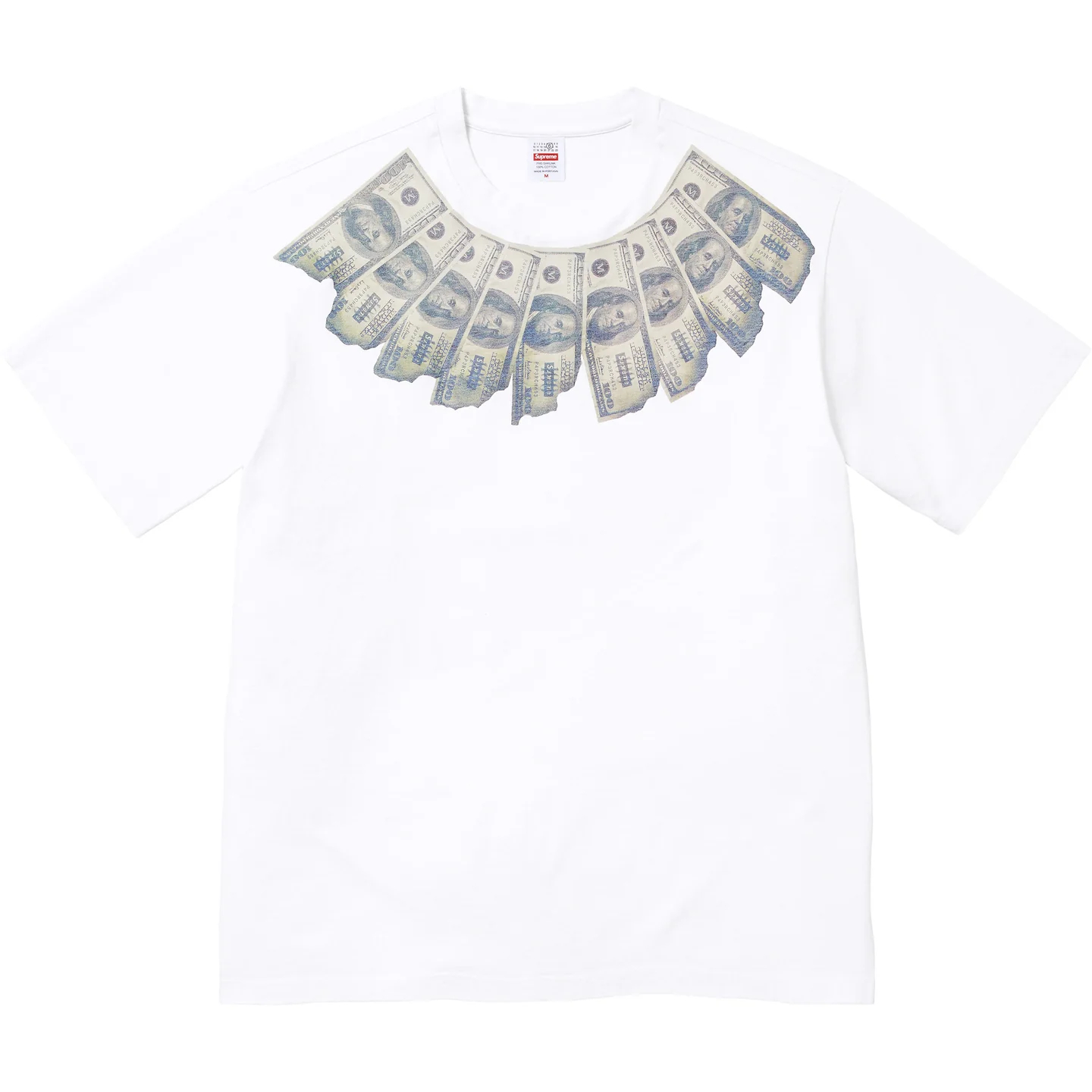 Футболка Supreme Supreme × MM6 Maison Margiela SS26 WEEK4 Money S/S Top T (черная)