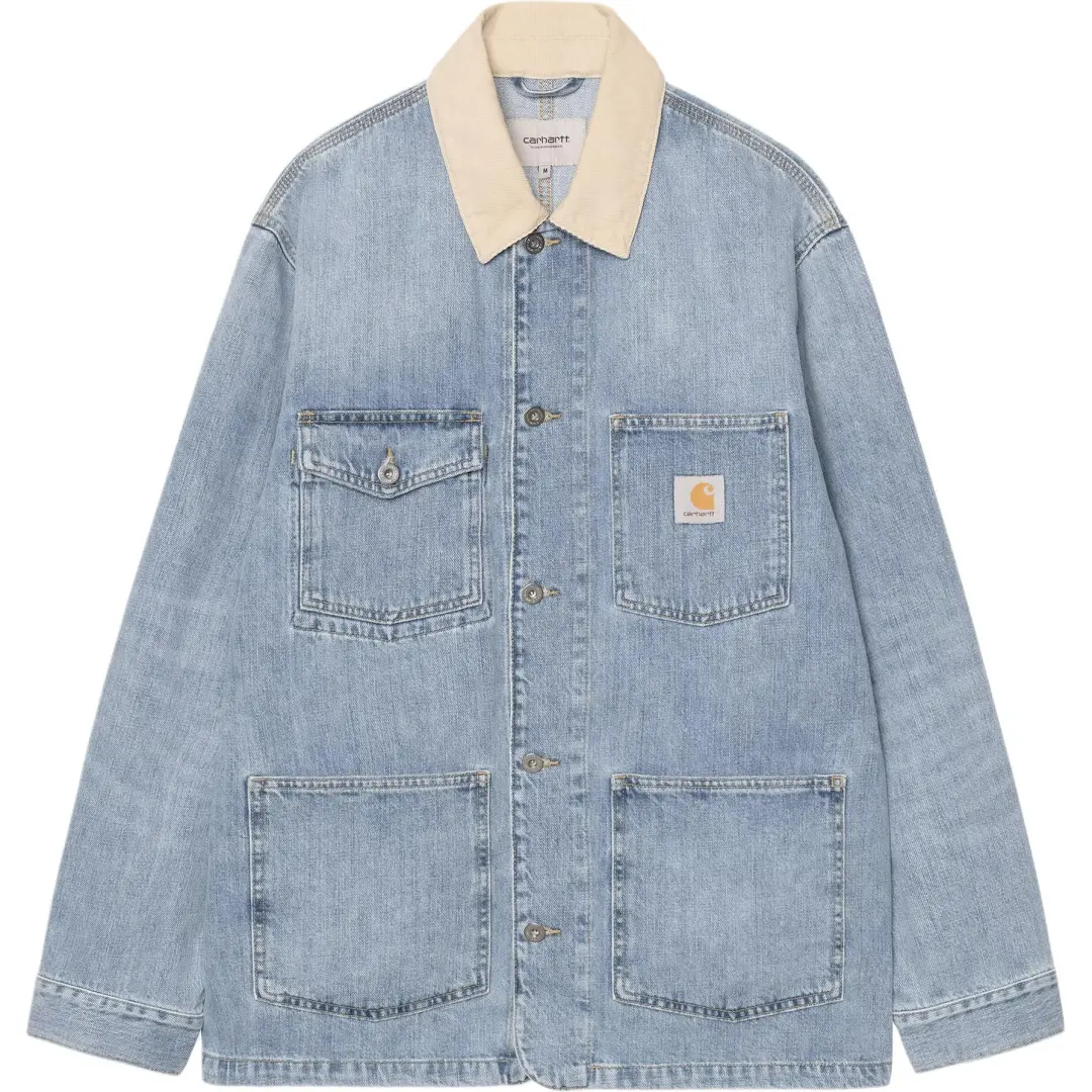 Carhartt Wip Contrast-Collar Denim Jacket