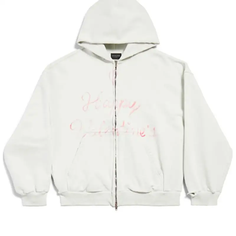 Balenciaga SS25 Sweatshirt Regular Fit Women's White