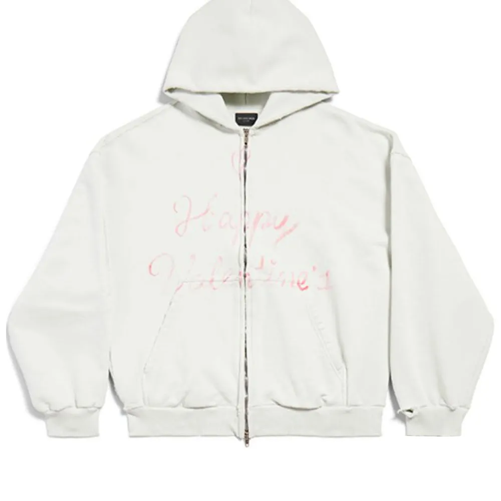 Balenciaga SS25 Sweatshirt Regular Fit Women's White