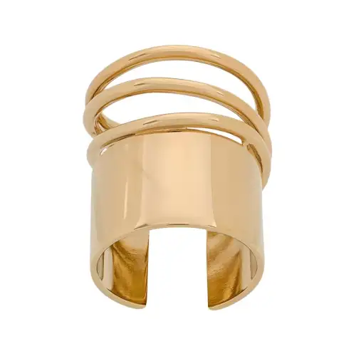 Balenciaga Rings Unisex Gold