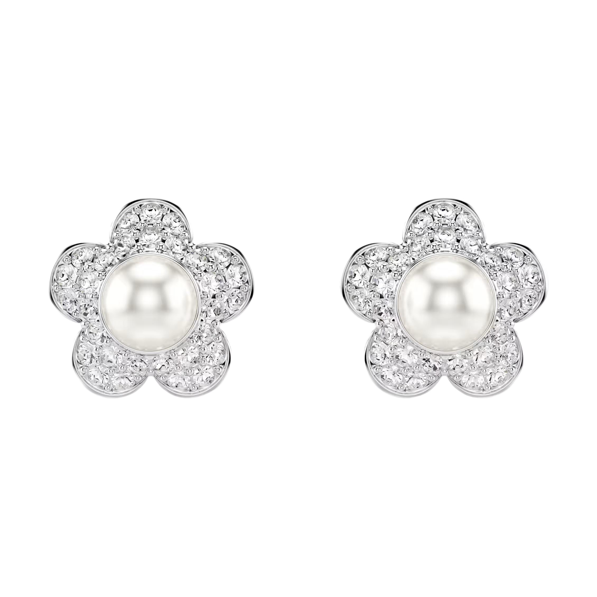 Женские серьги Swarovski Ariana Grande (белые)