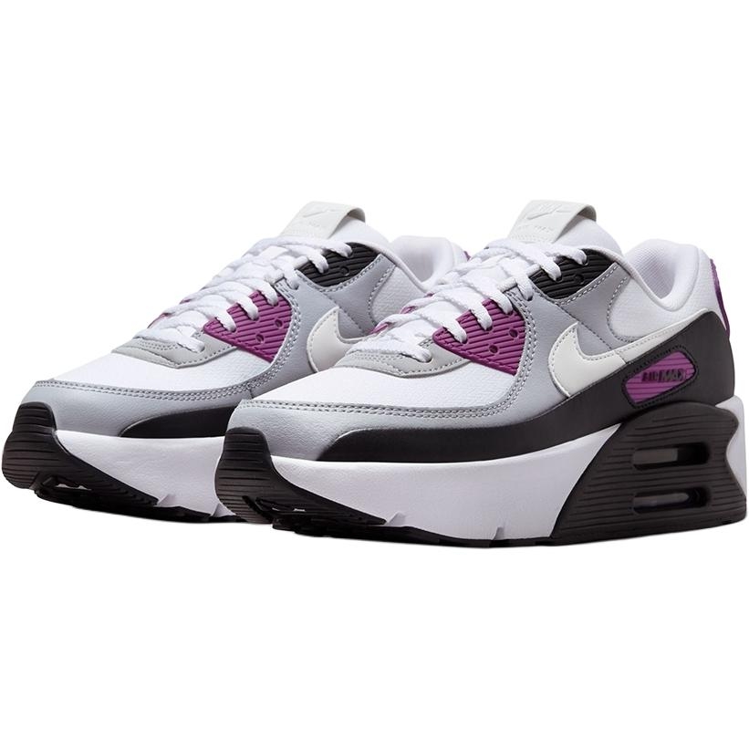Nike Air Max 90 LV8 White Bold Berry Wolf Grey Photon Dust Women’s