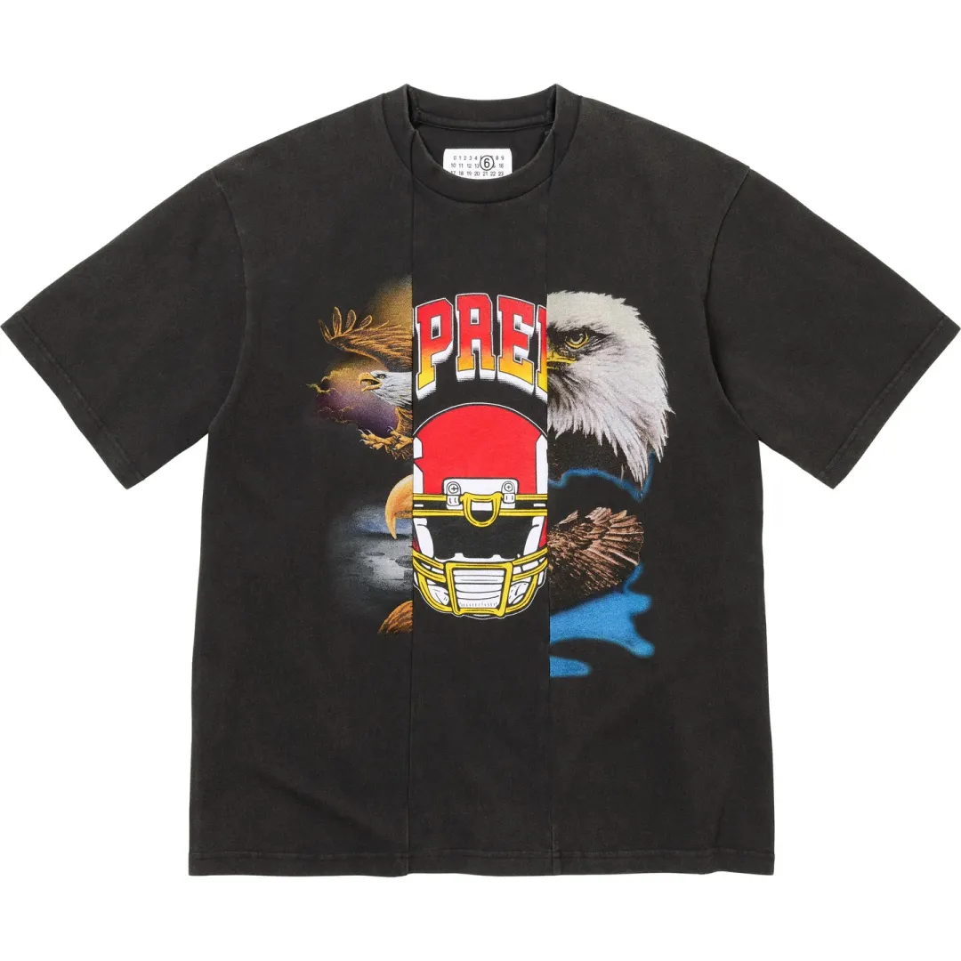 Supreme x MM6 Maison Margiela SS26 WEEK4 SplitS/STop T Shirt Unisex