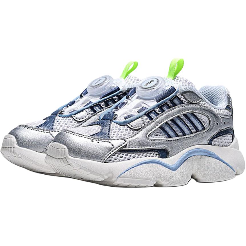 Кеды adidas originalsOzmillen BOA C (бело-серебристо-синие) — Белыйсеребристыйсиний — фото 3