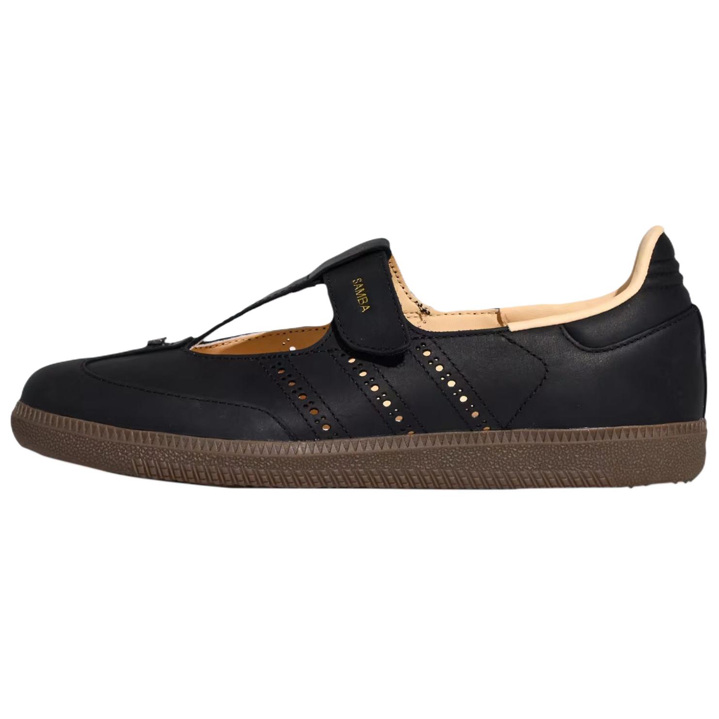 Женские туфли adidas originals Samba Jane (черные)
