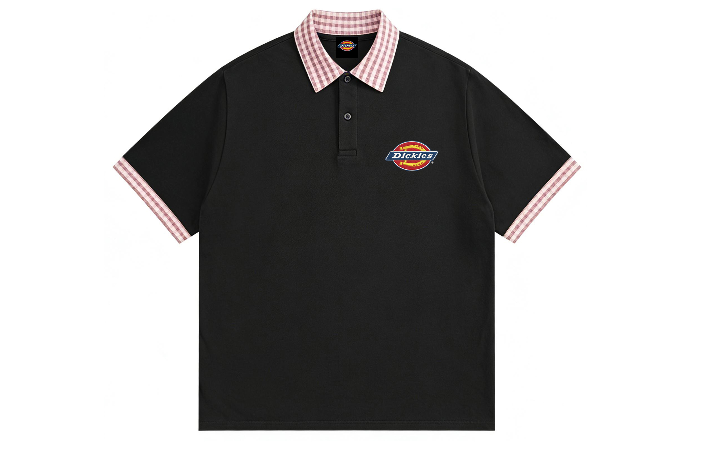 Футболка-поло Dickies в клетку (разноцветная)