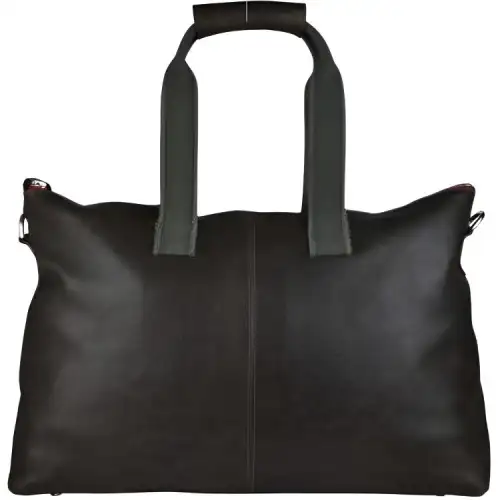 Golden Goose Leather Handbag Travel Bag Men's Brown