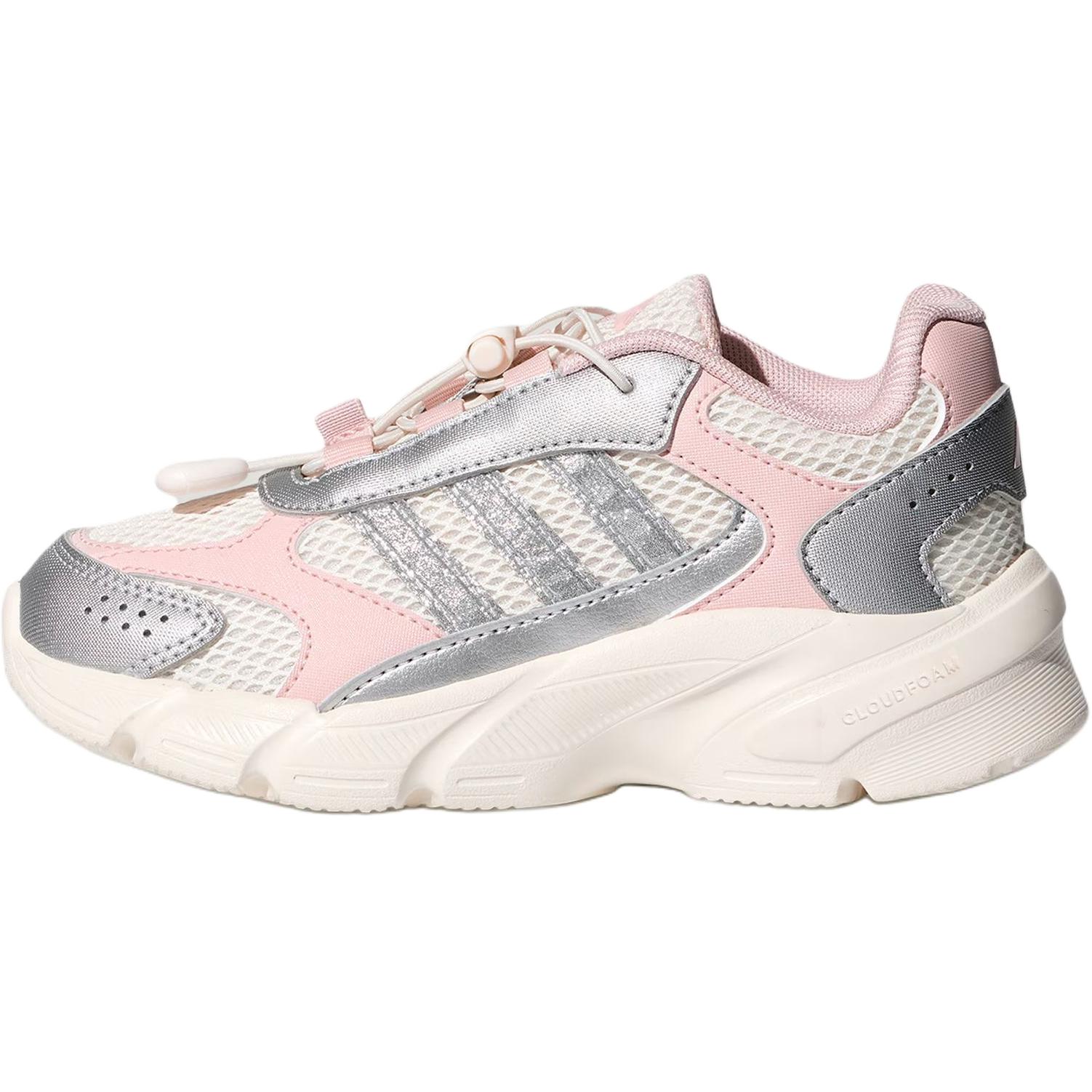 Детские кеды adidas CRAZYCHAOS 2000 AC (бело-серебристые)