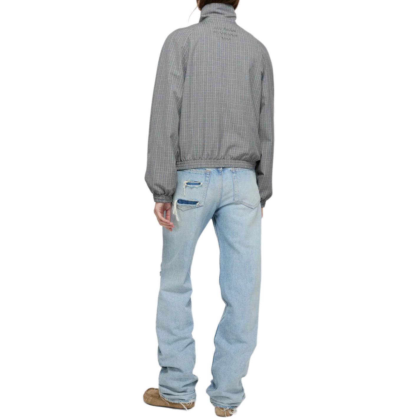 Женская куртка Acne Studios SS26 Technical Check Jacket (разноцветная) — фото 3